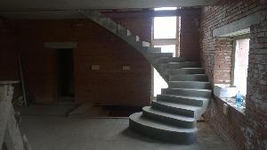 Монолитная бетонная лестница Город Новосибирск