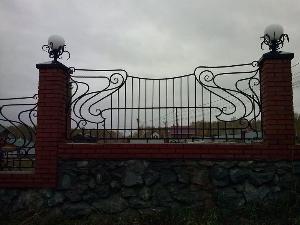 Изготовление ворот Забор кованый (2) [800x600].jpg